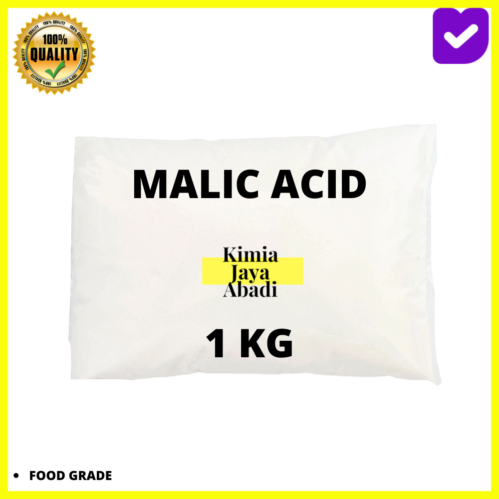 

Malic Acid / DL Malic Acid / Asam Malat 1 KG