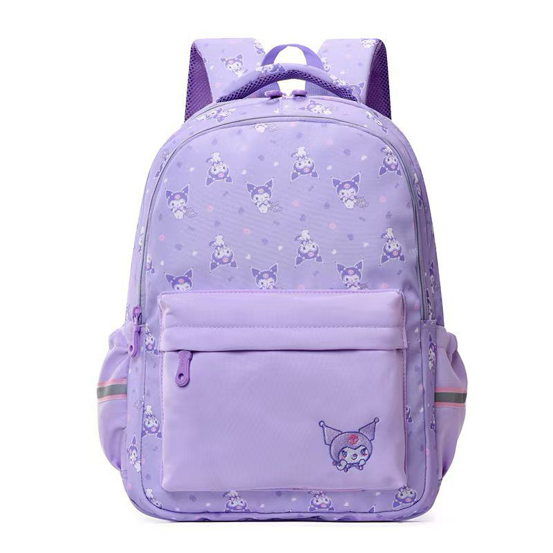 Tas Ransel sekolah Sanrio Kuromi SD SMP SMA Original Cewek Cowok IMPORT 100%
