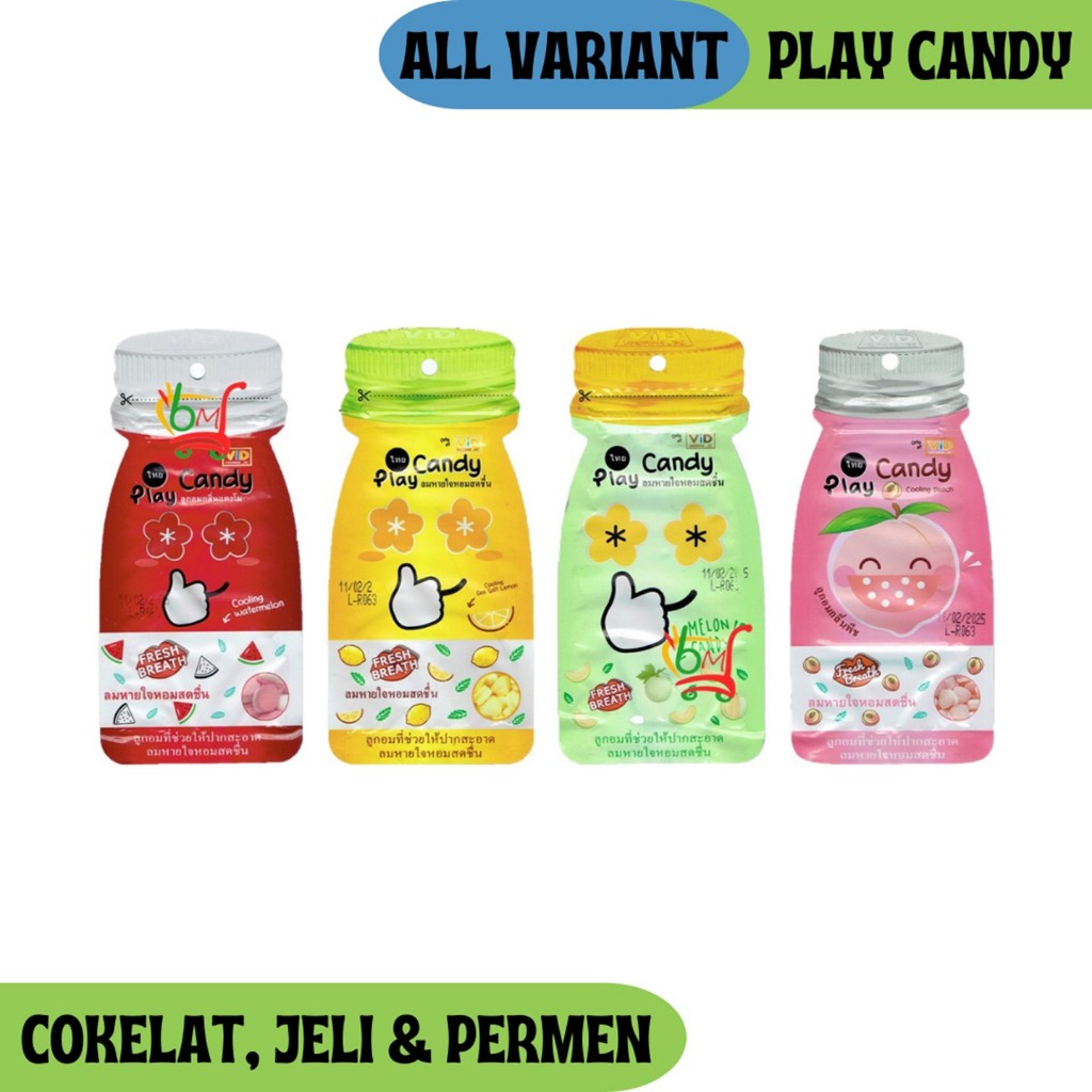 

Play Candy Permen Imut Rasa Buah Segar All Variant