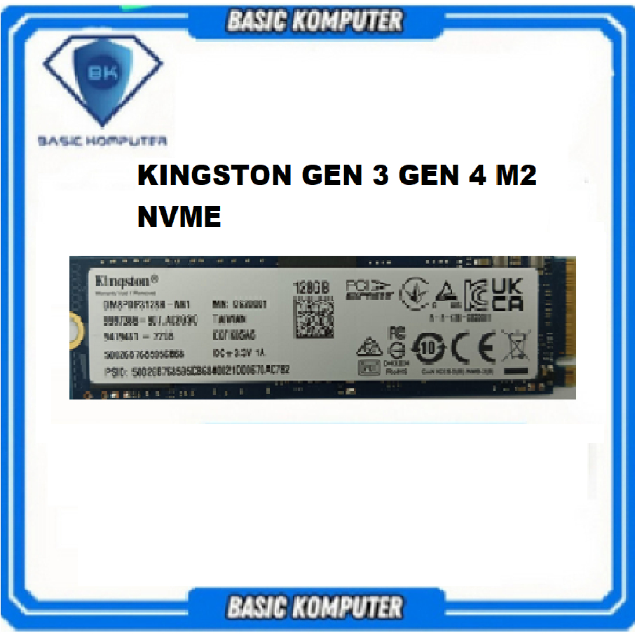 SSD KINGSTON 128 GB M2 NVME GEN 3X4