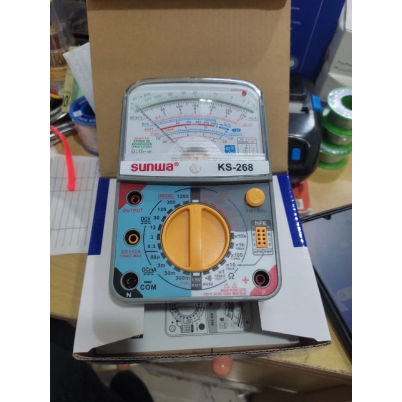 Tester Analog Multitester Sunwa Ks-268  Analog