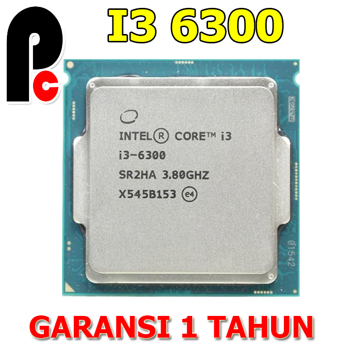 Prcessor Intel core i3 6100 / i3 6300 3 GEN6 LGA 1151
