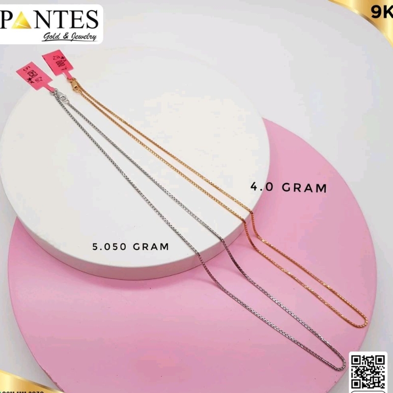 Kalung Mas Italy Mas Muda Gold 8K Pantes Cirebon