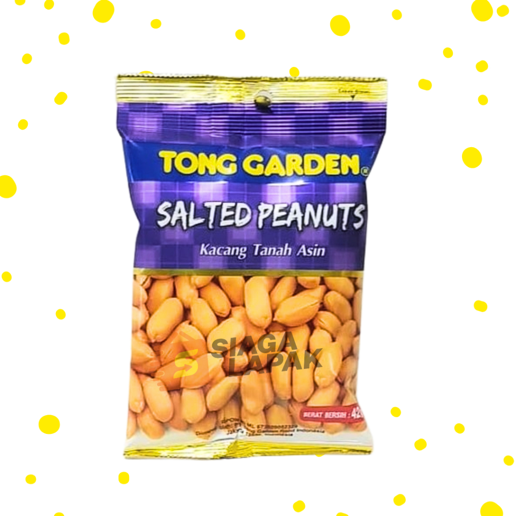 

Kacang Tanah Asin Tong Garden 40gr Salted Peanuts