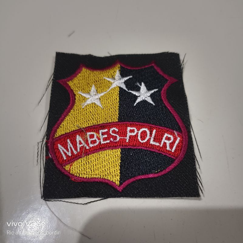 BET BORDIR LOGO LAMBANG MABES POLRI LOGO MABES POLRI BAJU PDL