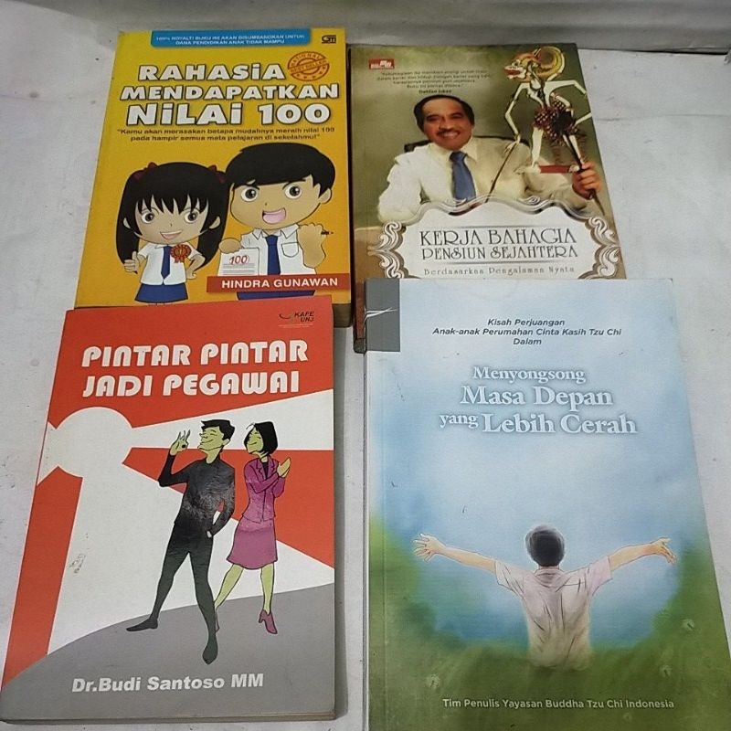 ORIGINAL RAHASIA MENDAPATKAN NILAI 100 PINTAR PINTAR JADI PEGAWAI/ BEKERJA BAHAGIA PENSIUN SEJAHTERA