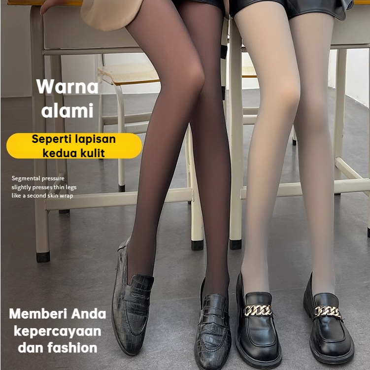 Bare Leg like through stocking pantyhose UV mijing kulit jepang Terlihat seperti kulit kaki Winter