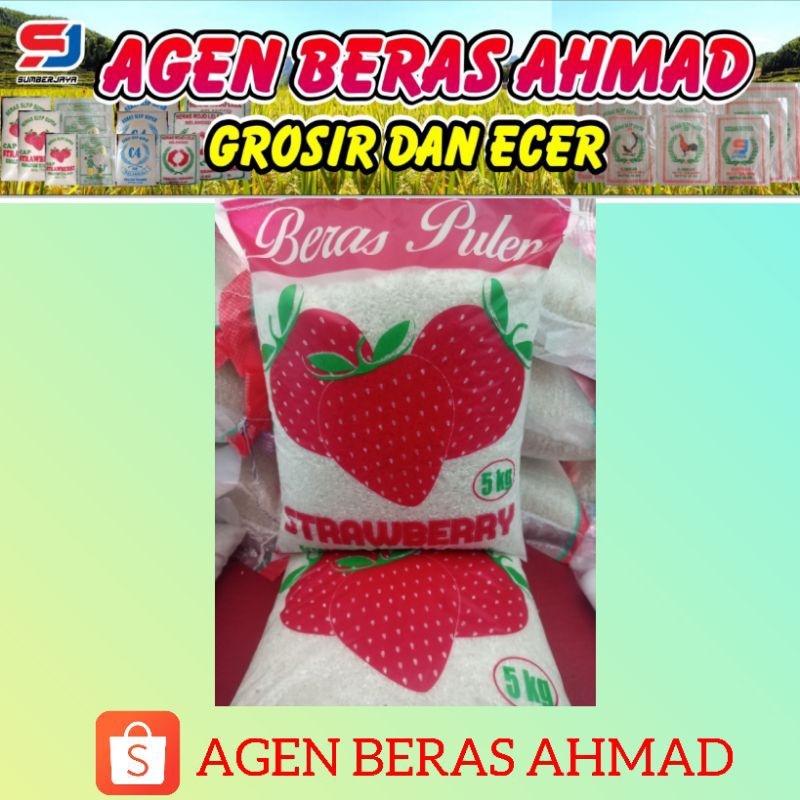 

BERAS PULEN PUTIH STRAWBERRY || KEMASAN 5 Kg