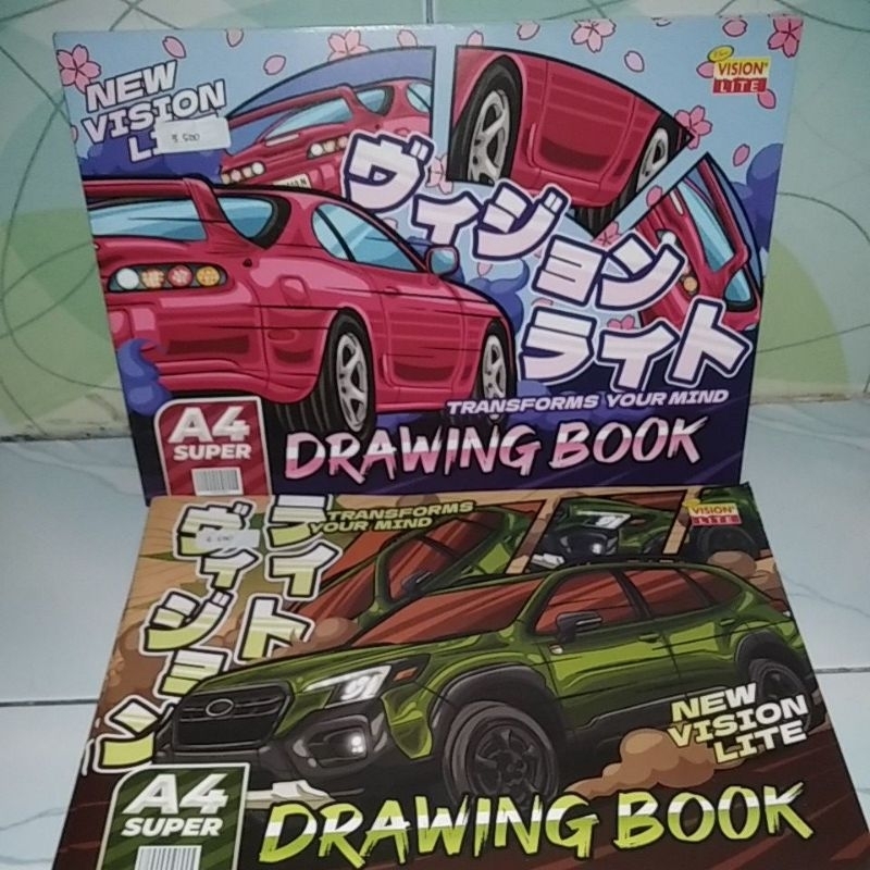 

buku gambar A4, vision