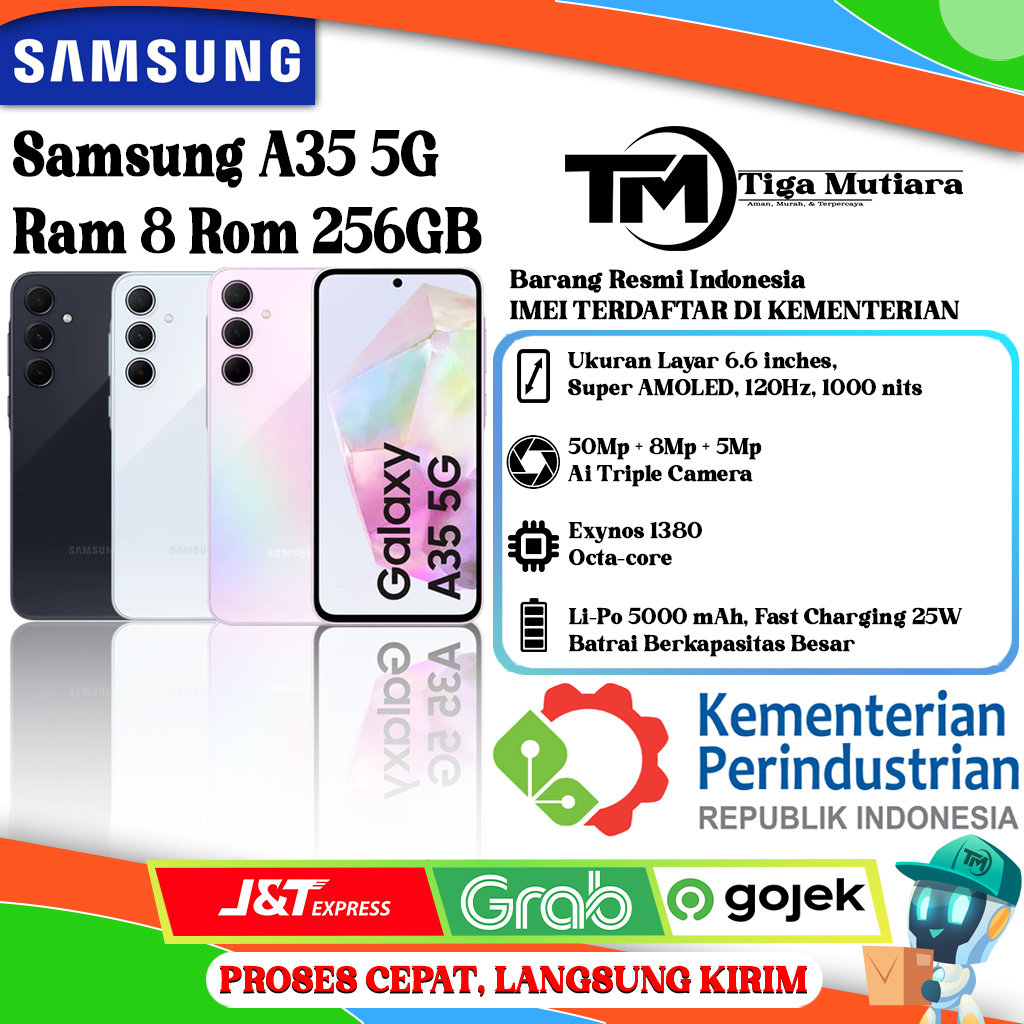 Samsung A35 5G Ram 8/128GB | Ram 8/256GB