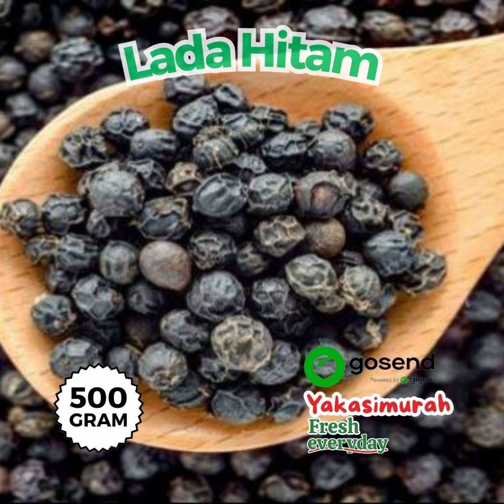 

Lada Hitam Ori / Lada Hitam Super 500 gram