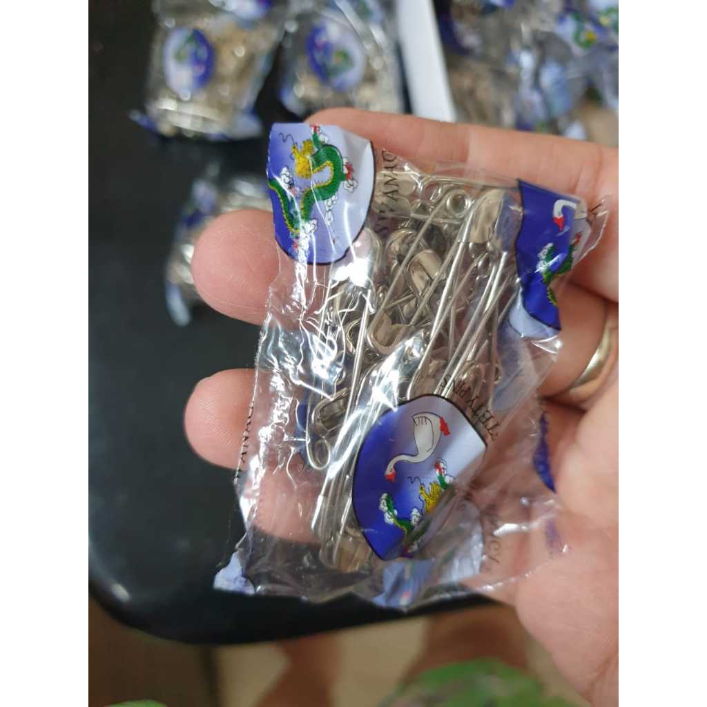 Peniti Swanaga Stainless Steel Safety Pins
