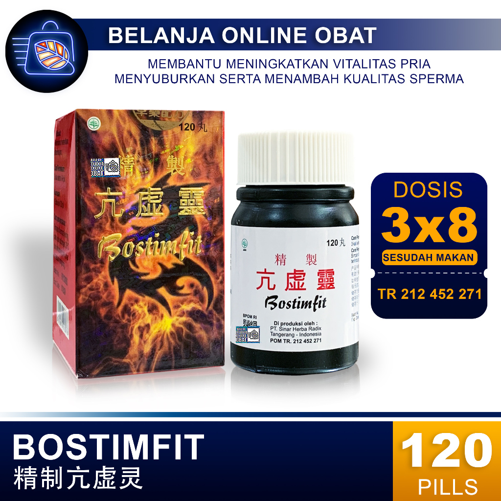 BOSTIMFIT // Suplement Vitalitas Pria