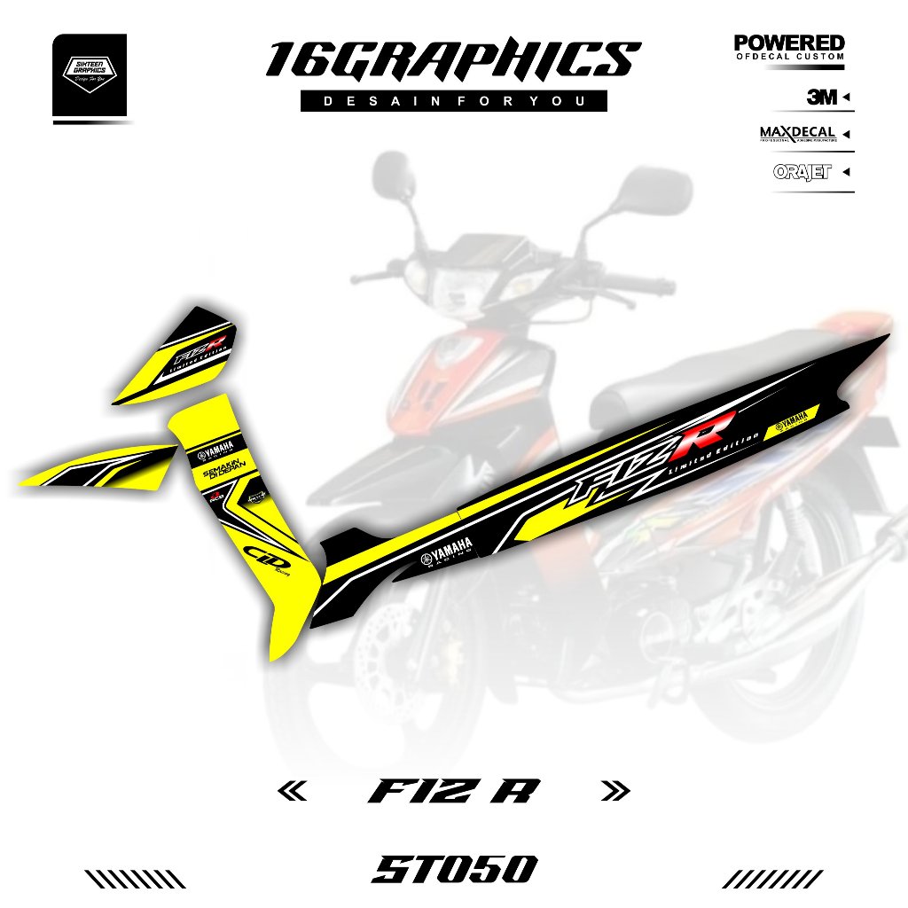 Striping Variasi FIZ R semi FULLBODY - Stiker Yamaha FIZ R Variasi