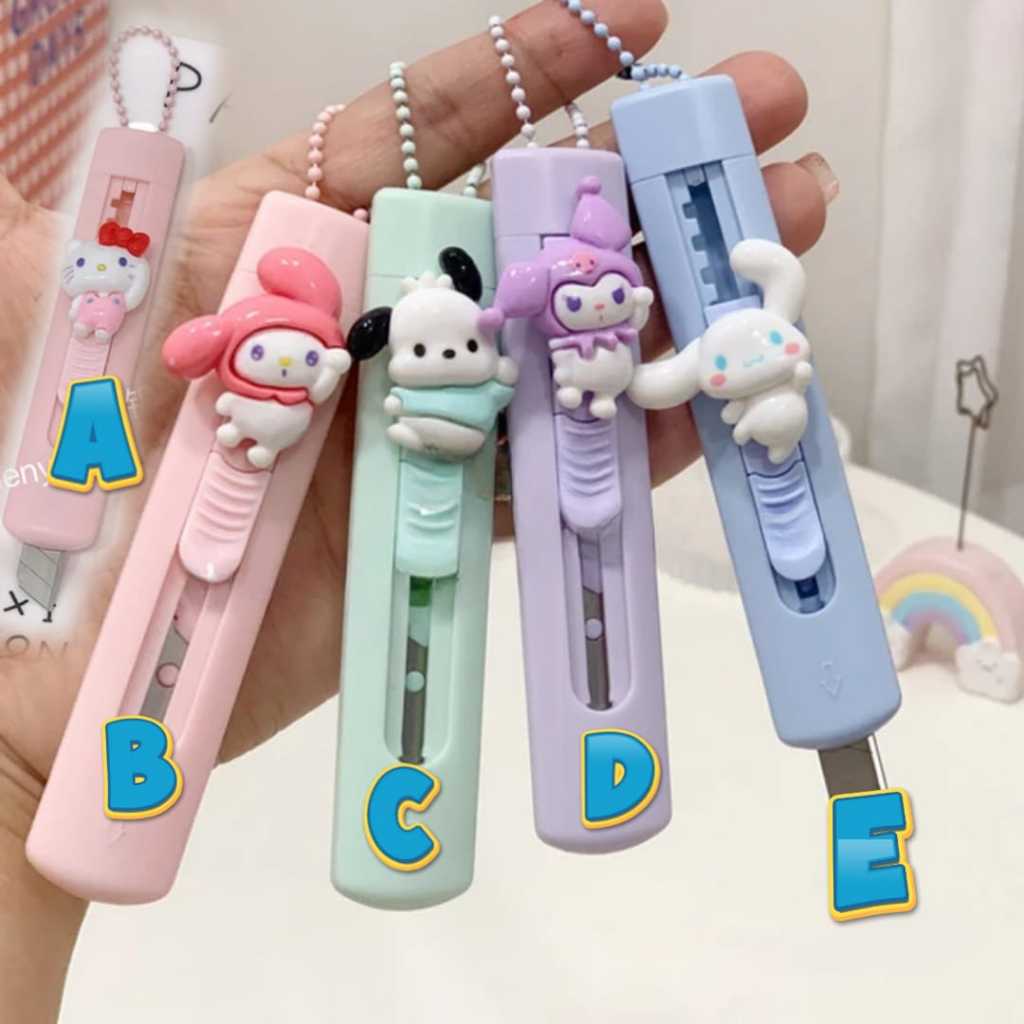 

CUTTER MINI TIMBUL KOTAK MELODY KUROMI (10X2)