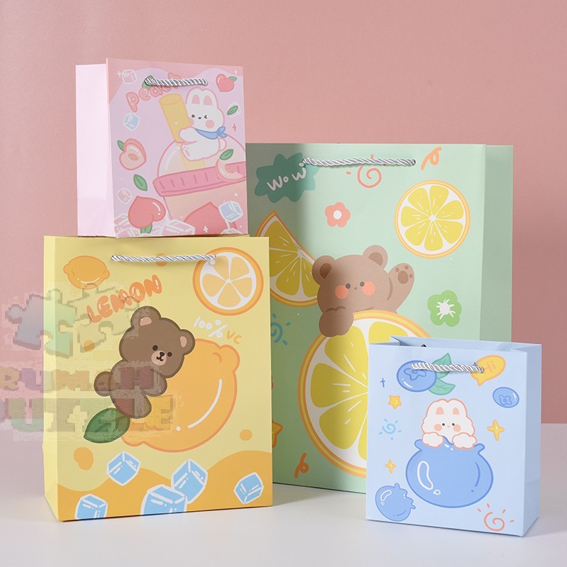 

Paper Bag Buah Fruit | Goodie Bag | Tas Souvenir | Tas Ulang Tahun