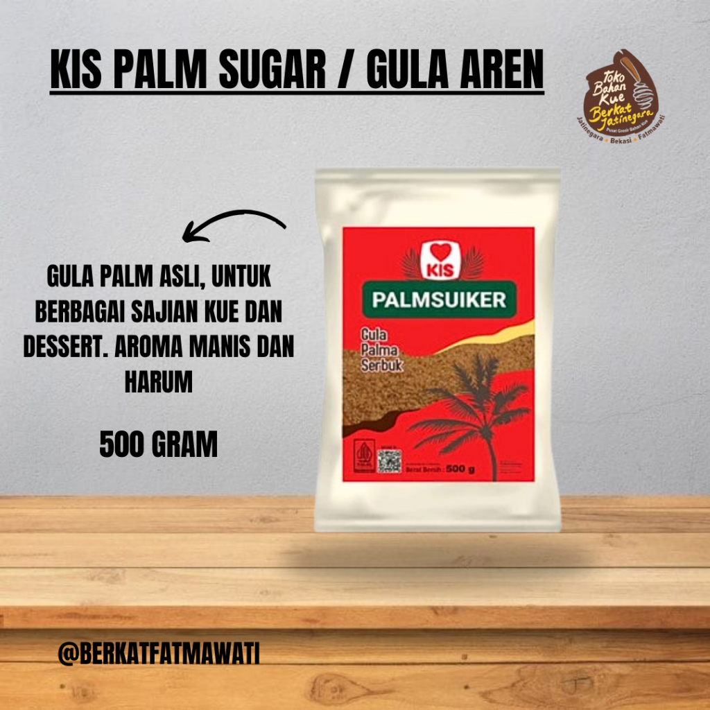 

CHEFMATE PALM SUGAR KIS 500 GRAM / GULA AREN BUBUK / GULA PALMA SERBUK