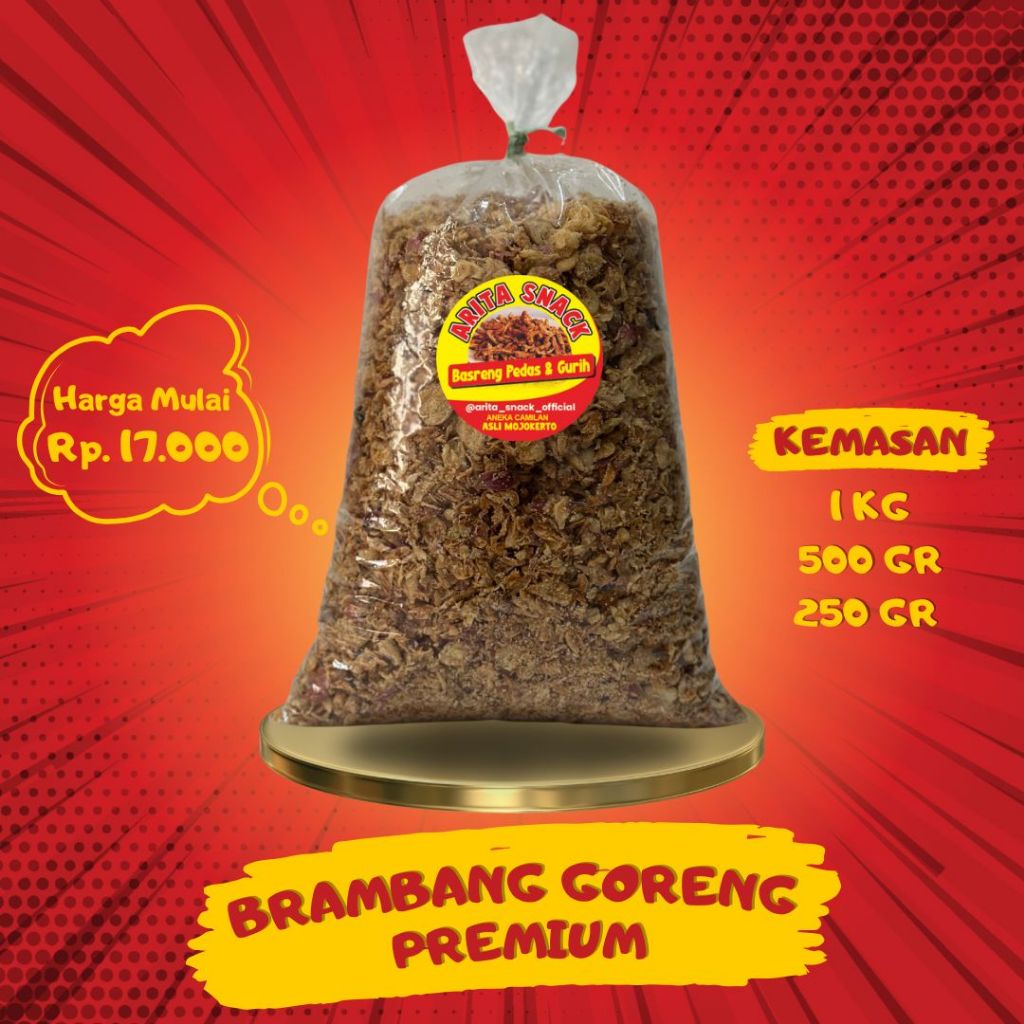 

Bawang Merah Goreng Arita Snack - 1KG