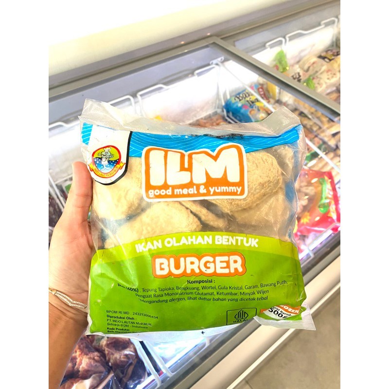 

ILM Burger (Olahan Ikan) 500gr