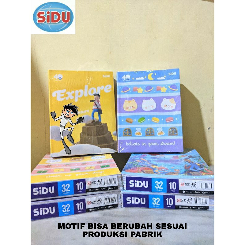 

BUKU TULIS SIDU 32 LEMBAR(PACK)