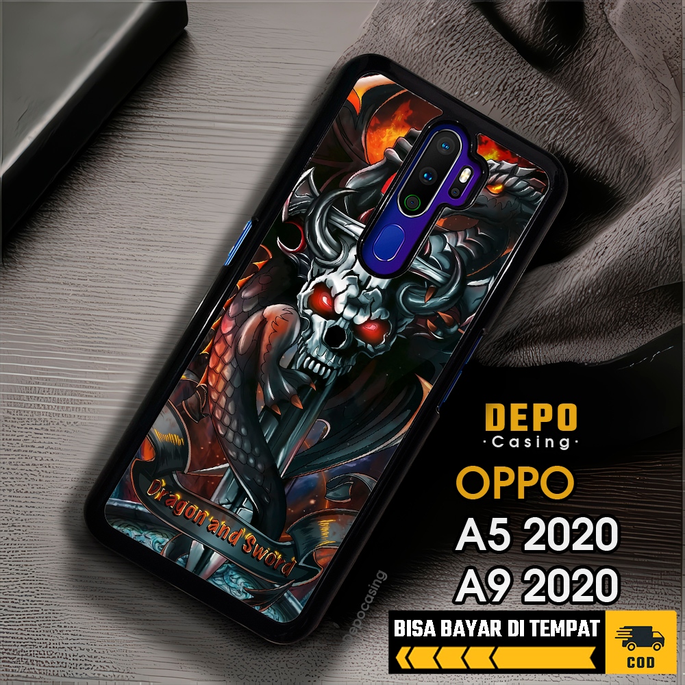 Case Oppo A5 2020 A9 2020 Casing Oppo A5 2020 A9 2020 Casing Depo Casing [SKLL] Case Glossy Case Aes