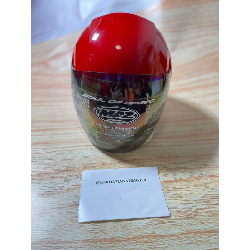 HELM MAZ SONIC RED FERRARI SIZE M