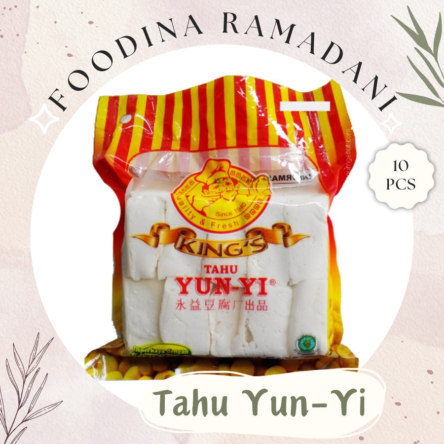 

TAHU Yunyi Kings - Putih Fresh [ Isi 10 Pcs ] Harga Per BKS