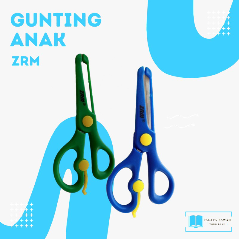 

Gunting Kertas Peralatan Sekolah Aman Untuk Anak - Anak ZRM