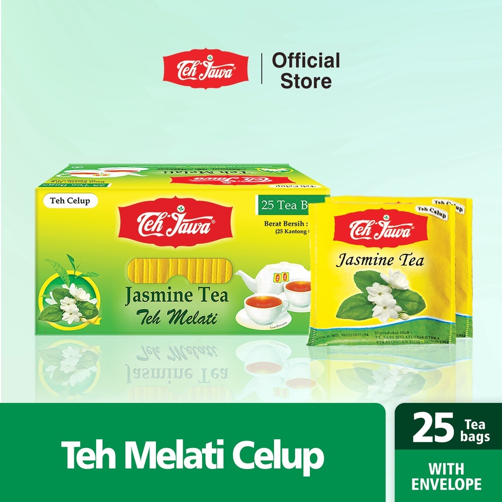 

TEH JAWA JASMIN TEA TEH CELUP 25 BAG ORIGINAL