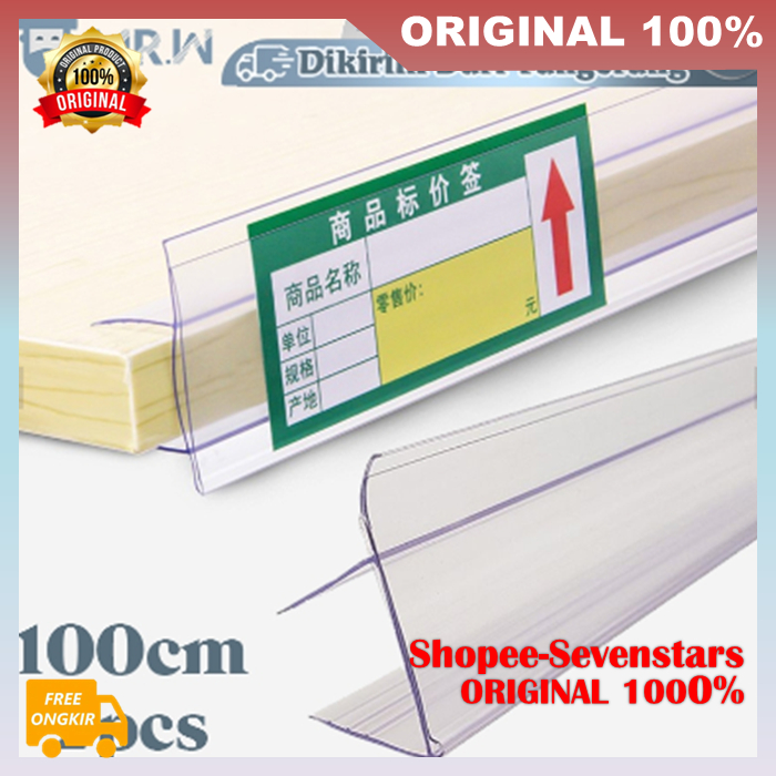 

Price Rail Shelf/Klip Label Harga 2 PCS 100% ORIGINAL