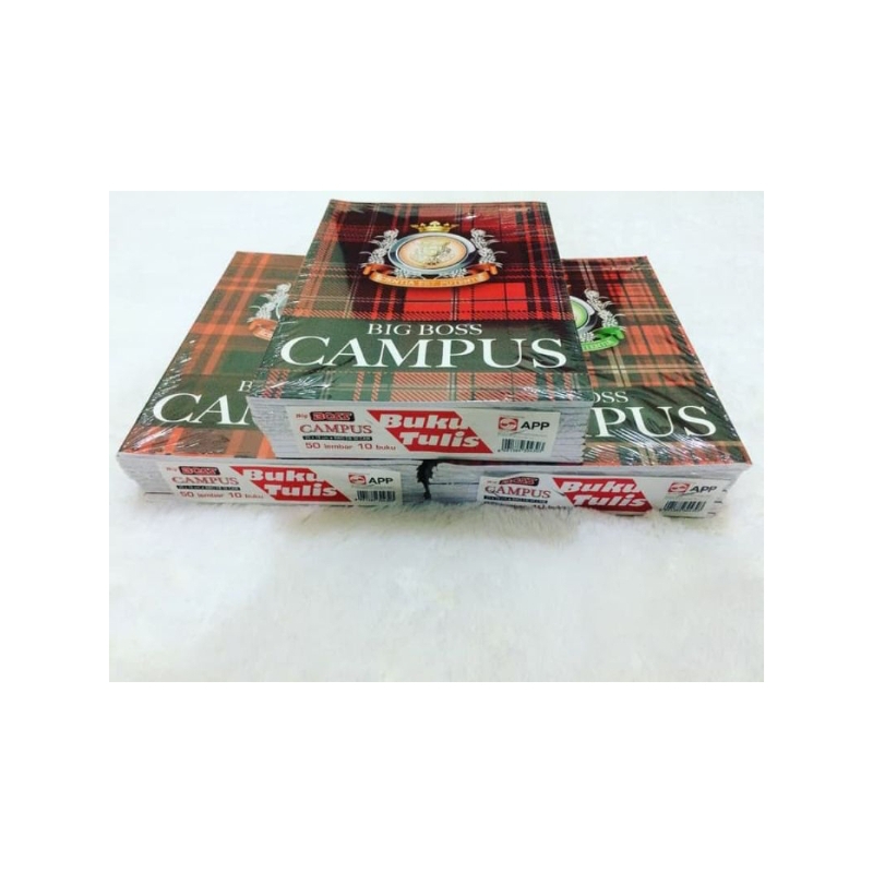 

✨J'costashop✨Big Boss Campus Buku Tulis 50 Lembar isi 10 Pcs