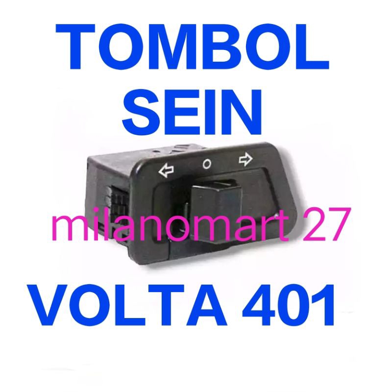 tombol sein Volta 401 saklar reting riting sepeda motor listrik molis Volta 401