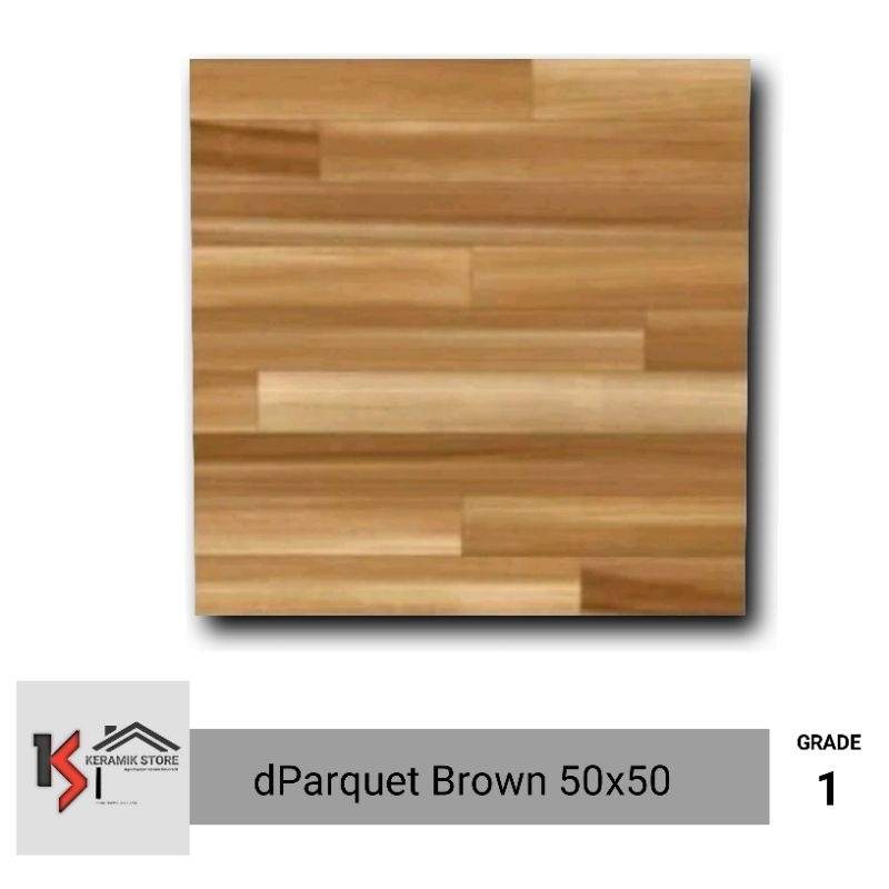 Keramik Roman 50x50 Matt DParquet Cream/Brown