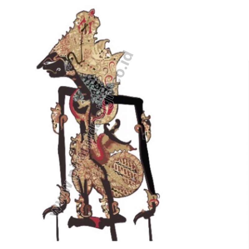 Wayang Kresna Hiasan dinding ornamen dekorasi jawa