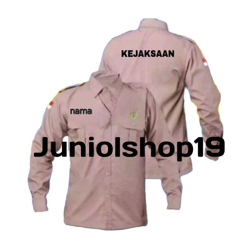 KEMEJA KEJAKSAAN/SERAGAM KEJAKSAAN RI/SERAGAM PDL KEJAKSAAN RI FULL BORDIR/KEMEJA COSTUM BORDIR