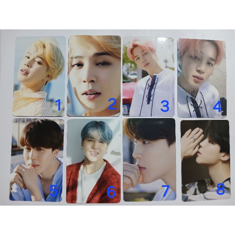 BTS Official photocard Dicon Jimin