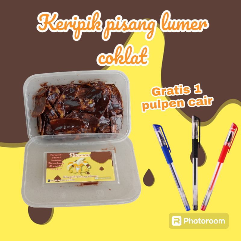 

Keripik Pisang Lumer Coklat Termurah