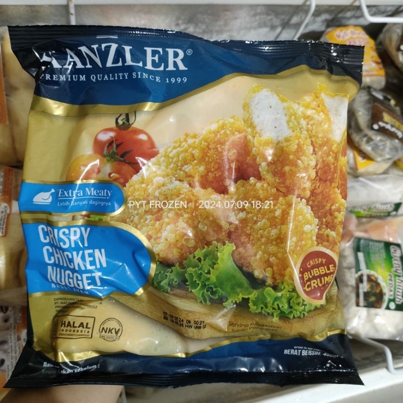 

KANZLER CRISPY CHICKEN NUGGET 450GRAM