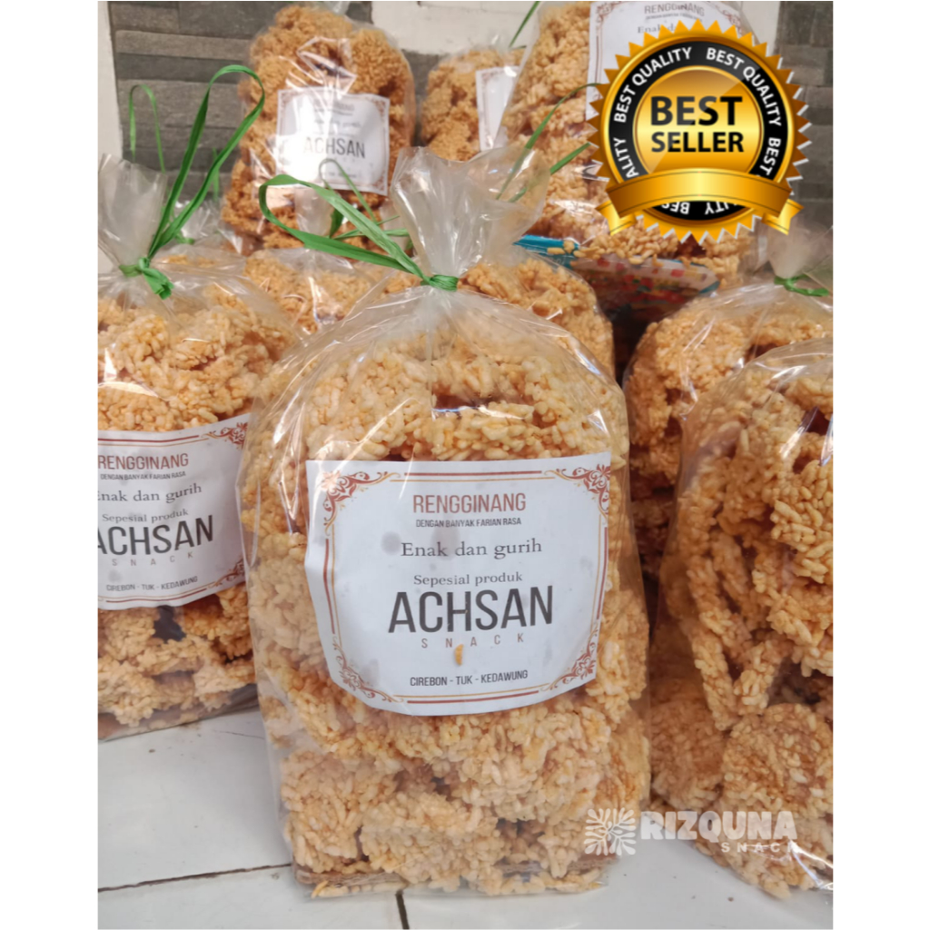 

Rengginang Tipis Varian Rasa Udang Bawang Terasi 1bal isi 500gram