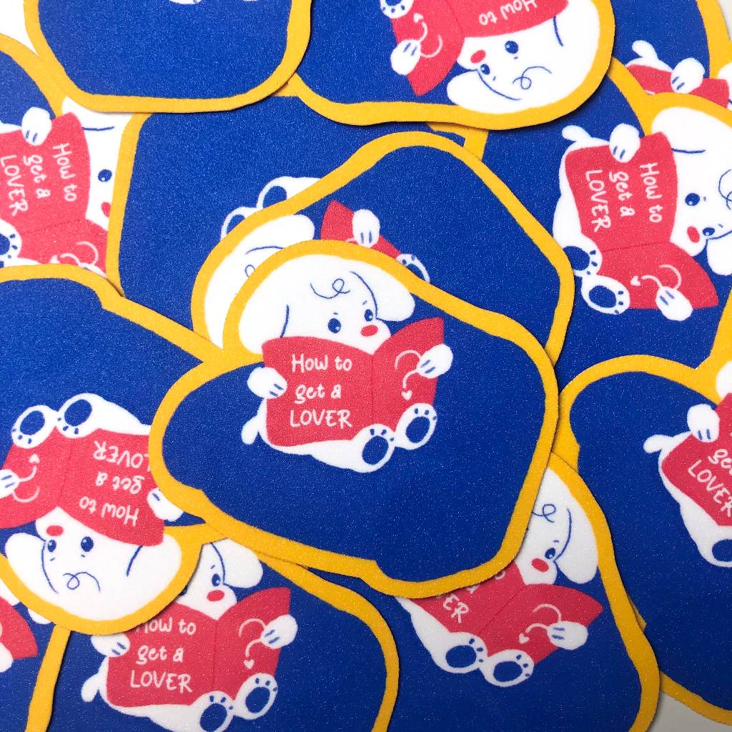 

How to Get a Lover- Peboo mini sticker