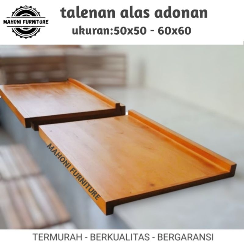 talenan alas adonan kue talenan kayu