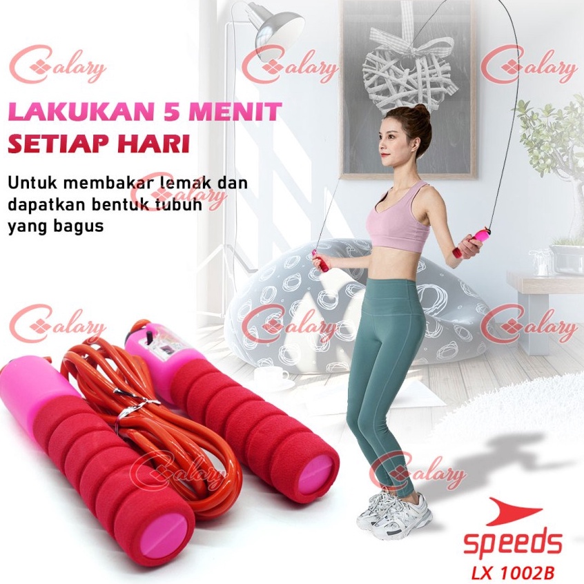 Produk Trending  Skipping Skiping Lompat Tali Loncat Jump Rope Alat Olahraga Anak Remaja Dewasa ori