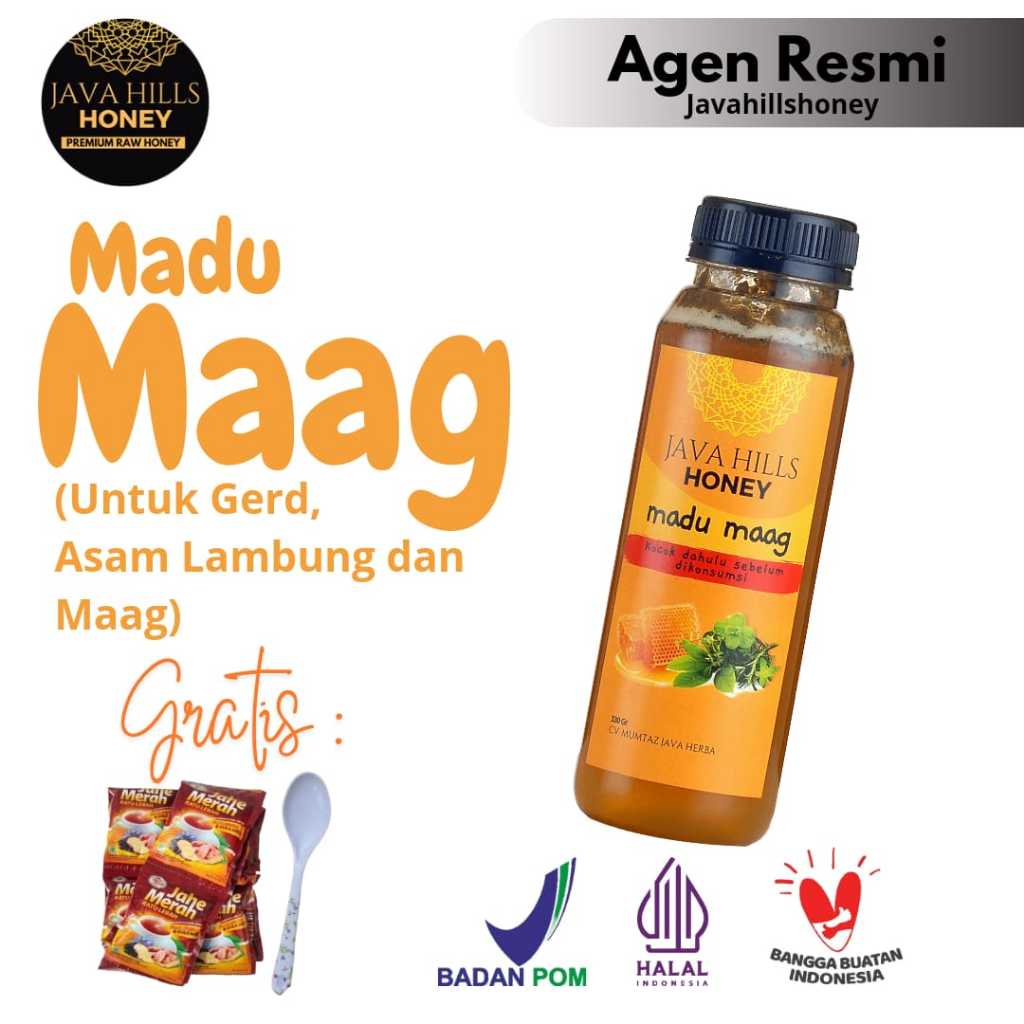 

Java Hills Honey Javahills Madu Maag Asam Lambung Gerd Kronis Mual Premium Raw Mumtaz Herbal Asli BPOM | Herbal Terbaik Atasi Asam Lambung Naik Efektif Redakan Sakit Perut Mual Muntah Original Javahills Honey