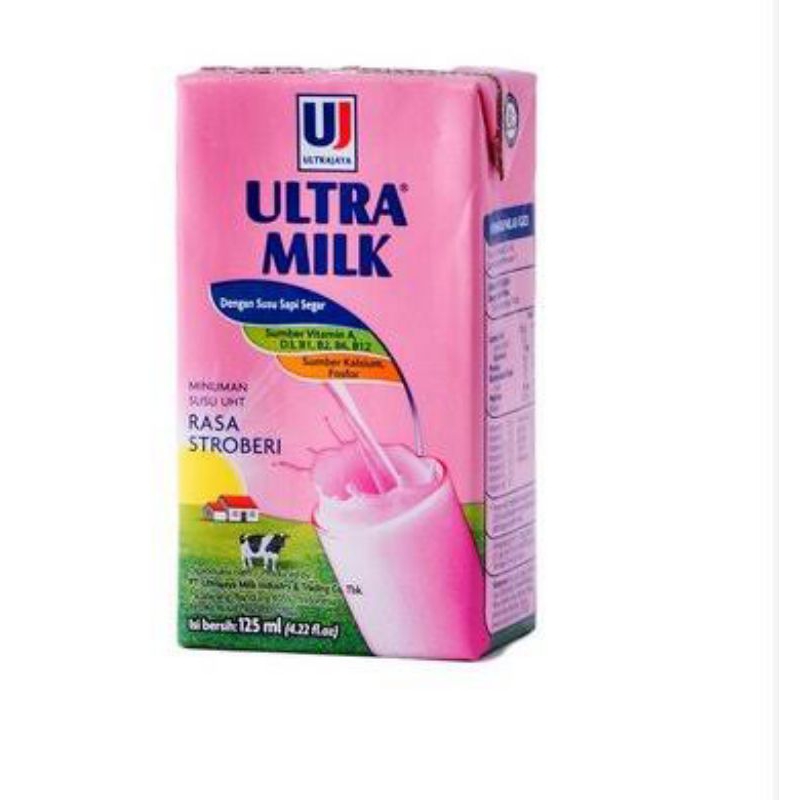 

SUSU ULTRA MILK UHT STRAWBERRY 125ML