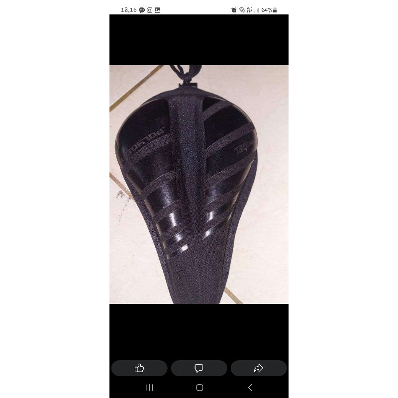 cover sadel polygon sepeda gowes