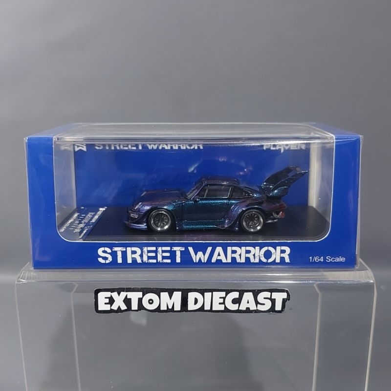 Street Warrior Porsche RWB 964 Chameleon High Wing