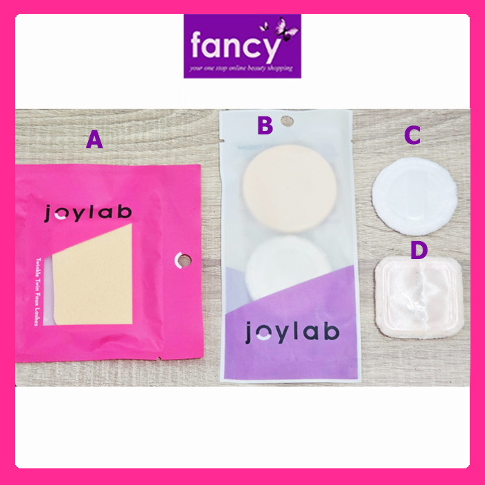 Spon Bedak Basah / Kering JOYLAB / AUBEAU / Kotak / Bulat Spons Puff Sponge Make Up