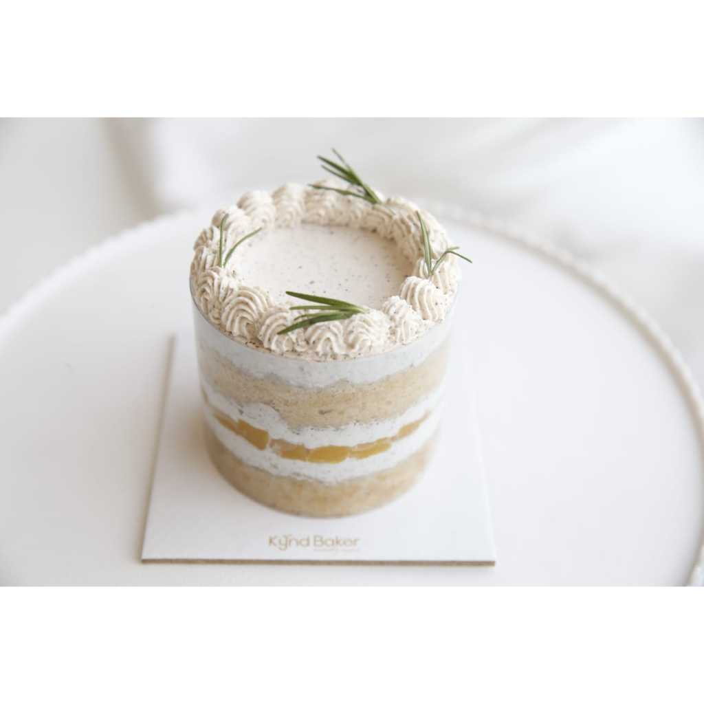 

KYND BAKER Baby Cake Peach Early Grey Plant Based Vegan Vegetarian