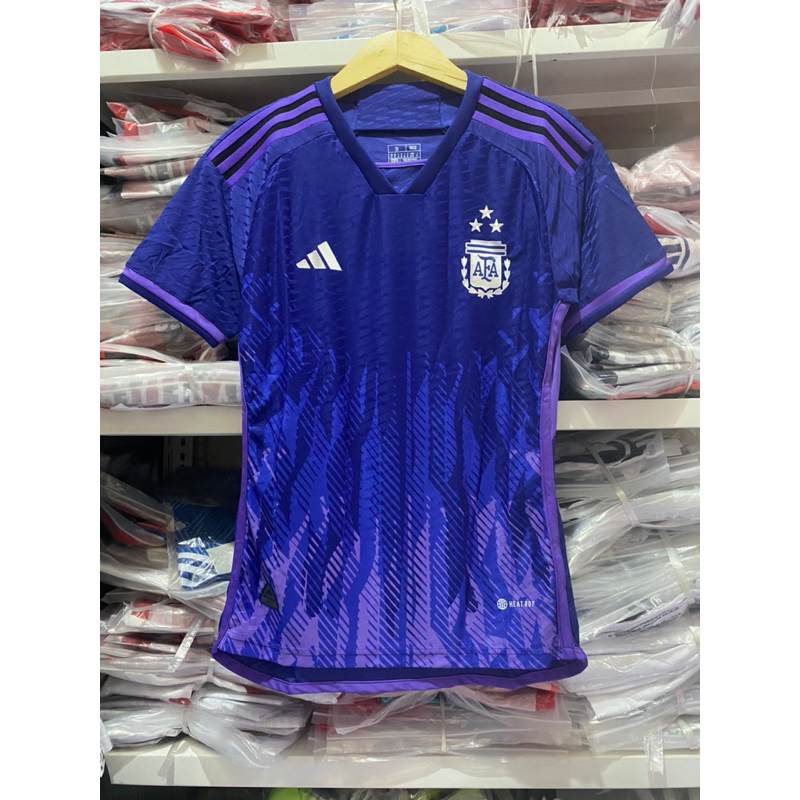 JERSEY BAJU BOLA ARGENTINA AWAY PI PLAYER ISSUE HEAT.RDY 2022 2023