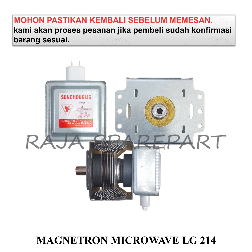 BKP678 MAGNETRON MICROWAVE OVEN / MAGNETRON LG / MAGNETRON MICROWAVE LG 214